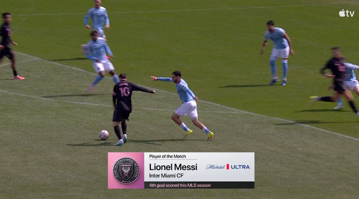 梅西闪耀纽约城对决迈阿密国际 全场数据展现统