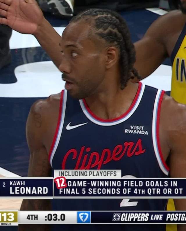 快船险胜步行者豪取四连胜 战力跃升挑战西部强