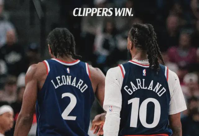 快船险胜步行者豪取四连胜 战力跃升挑战西部强