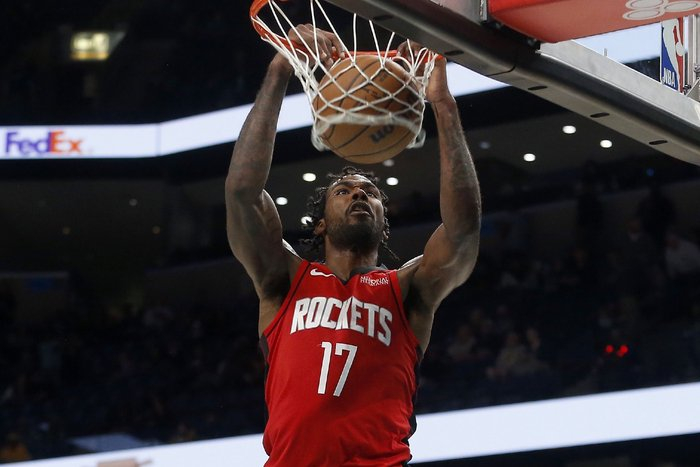 火箭主场大胜爵士终结8连败 杜兰特砍25+6助引领