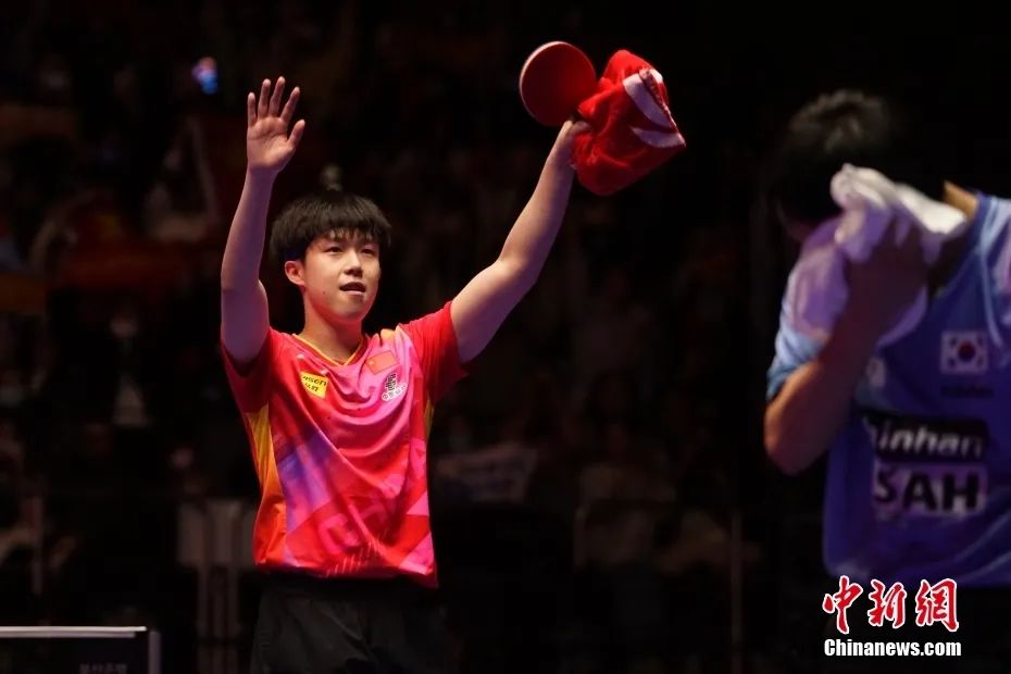 釜山世乒赛男团3-0击败法国夺得十一连冠，巴黎