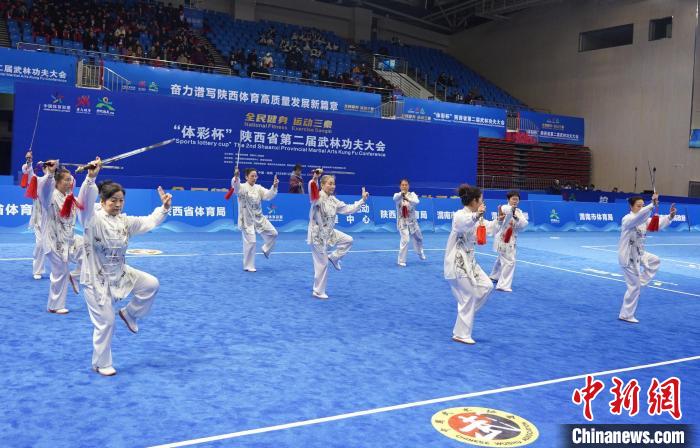 陕西省第二届武林功夫大会在渭南落幕 武术搭台