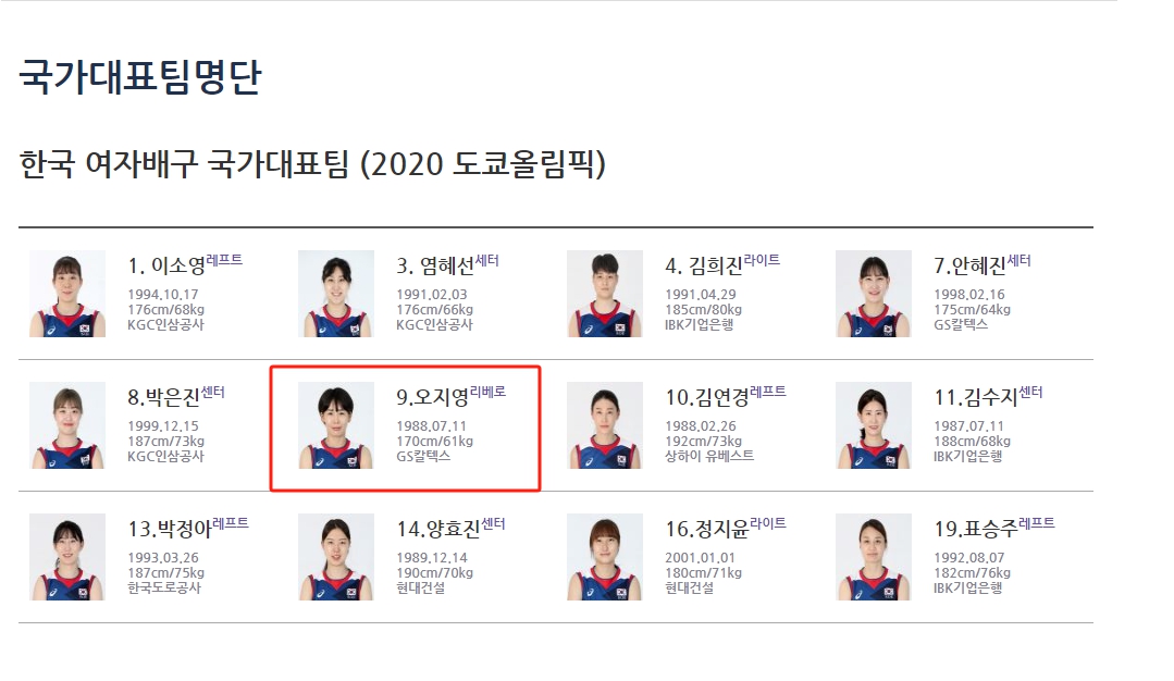 韩国女排前国手吴智英因骚扰后辈遭联盟禁赛一